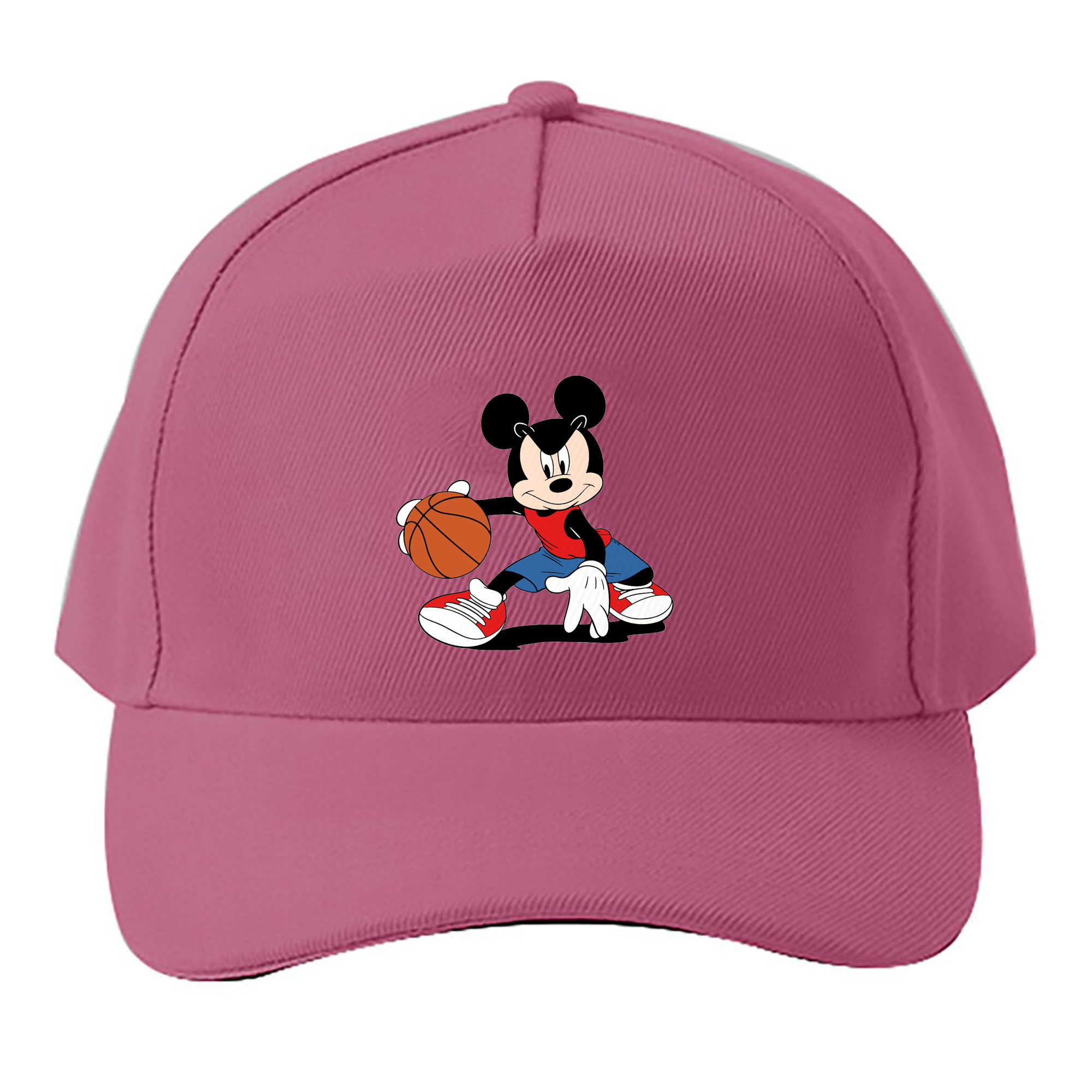 （画像用） ミッキーマウス Mickey Mouse ベースボールキャップ 綿100％ 男女兼用 帽子 スポーツ